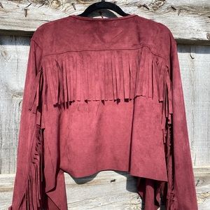 Crazy Train Fringe Jacket